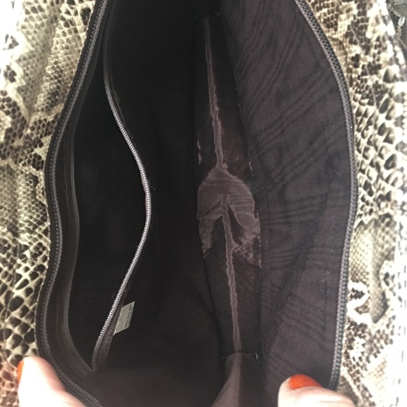 Snake print crossbody/shoulder bag - Picture 3 of 3